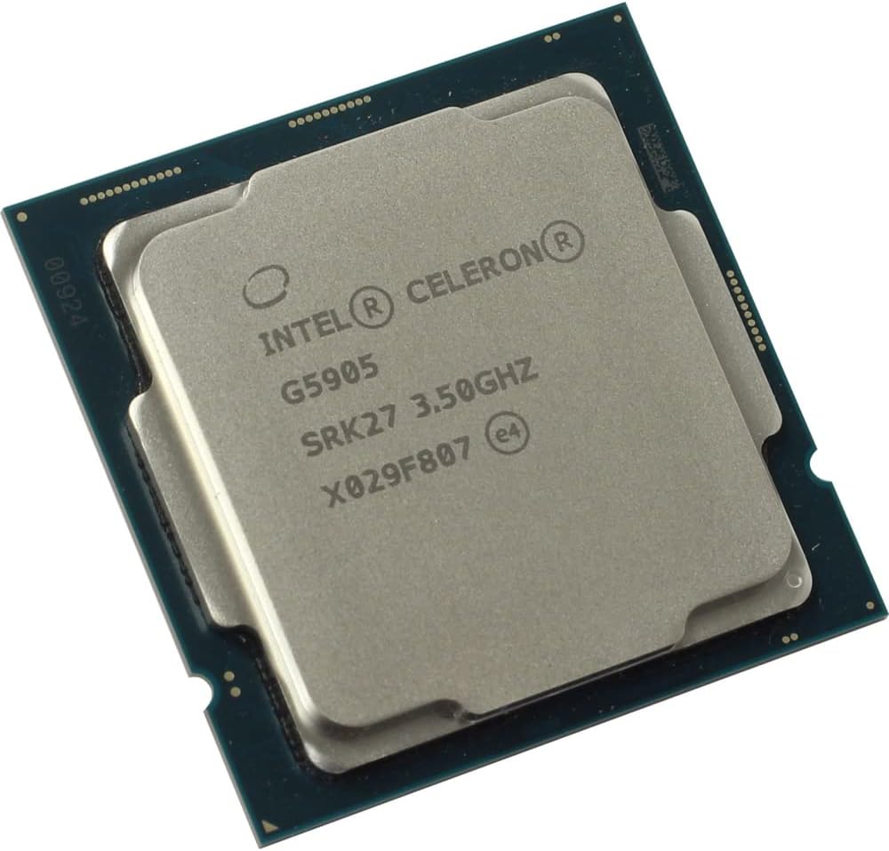Intel Celeron G5905 Desktop Processor with 2 Cores and 3.5 GHz