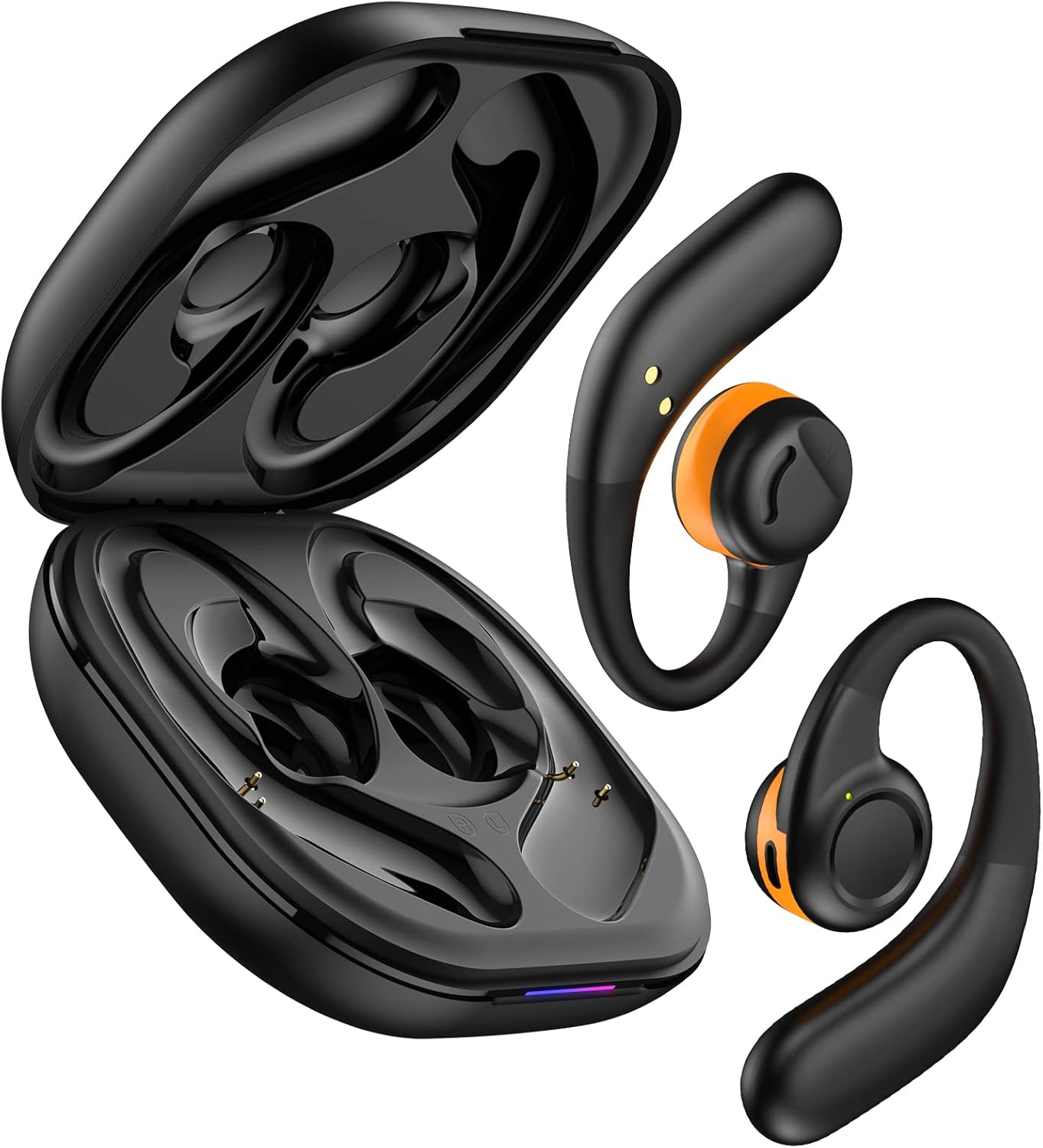 Open Ear Earbuds Wireless Headphones with 60H Playtime