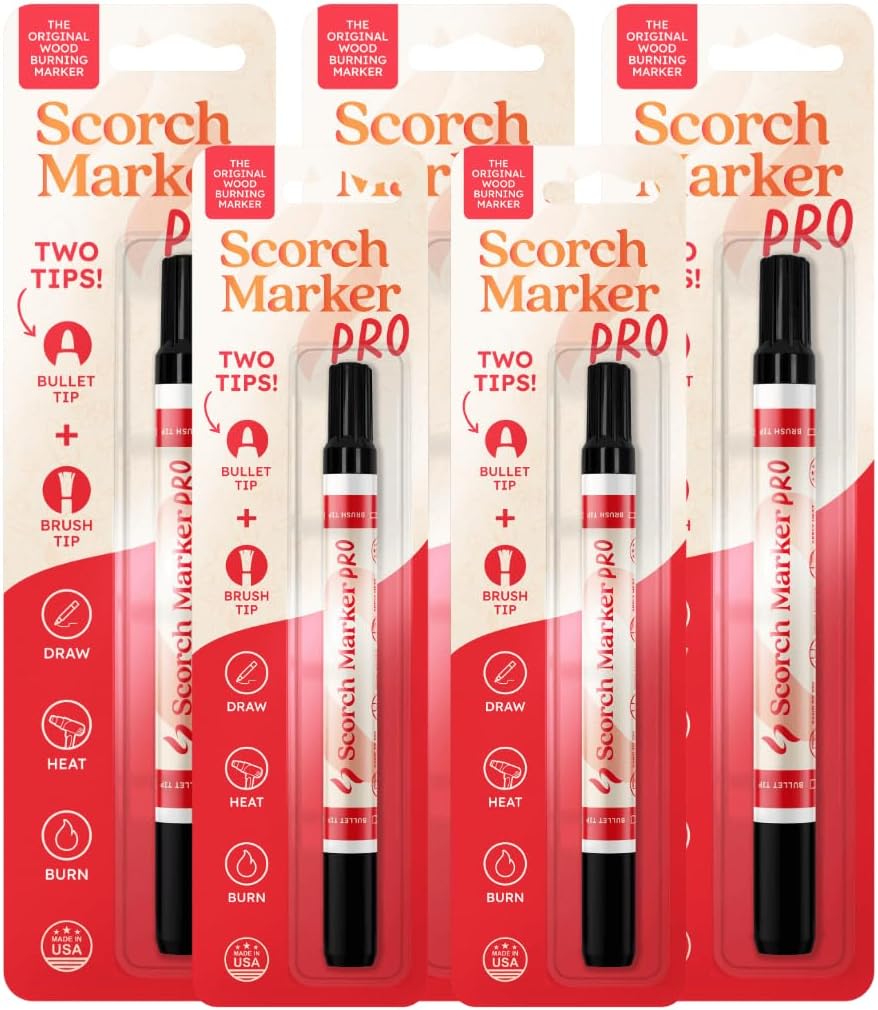 Scorch Marker Wood Burning Marker for Creative DIY Projects