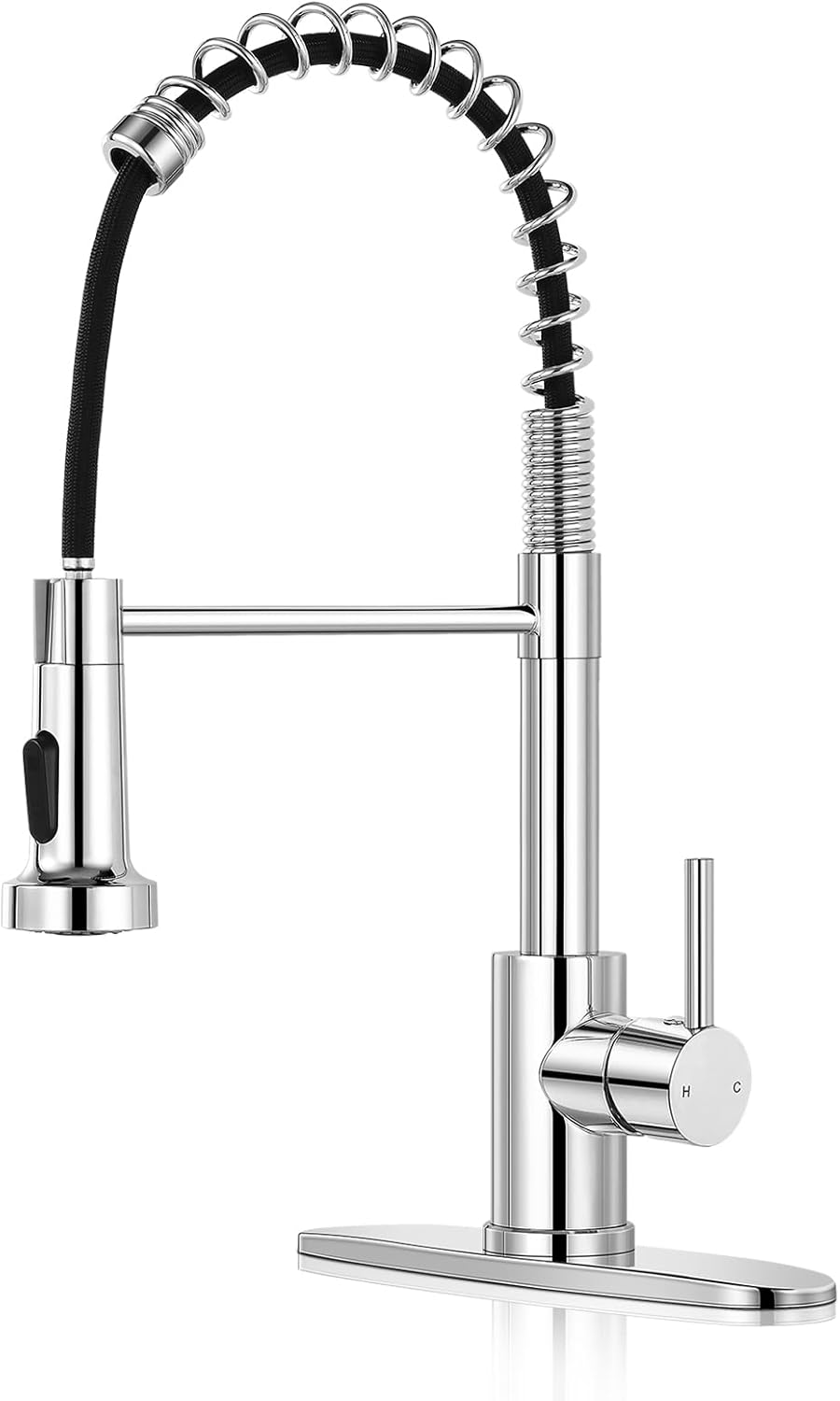 Kitchen Faucet with Pull Down Sprayer for Modern Kitchens