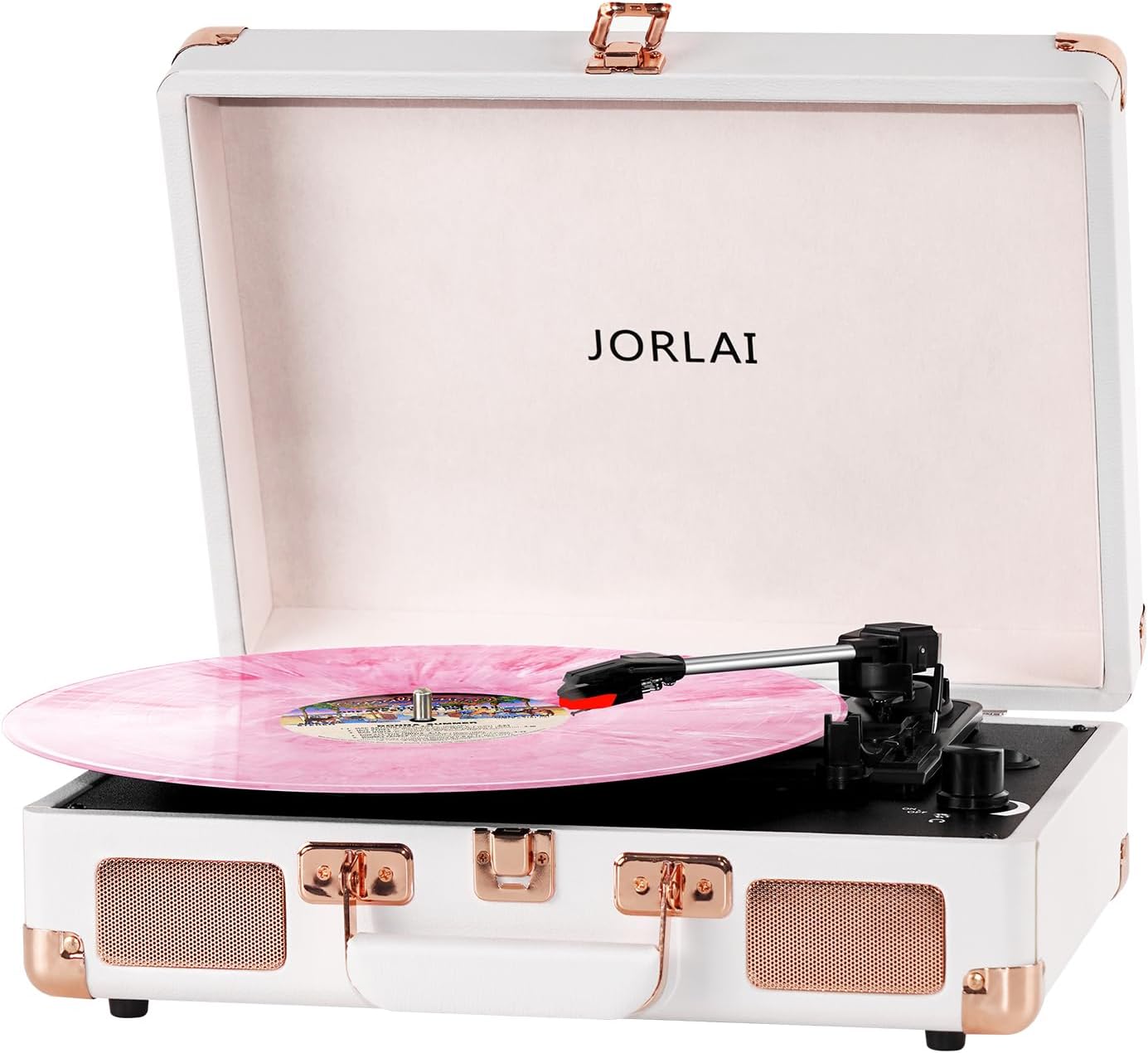 3-Speed Vinyl Record Player Turntable for Music Lovers