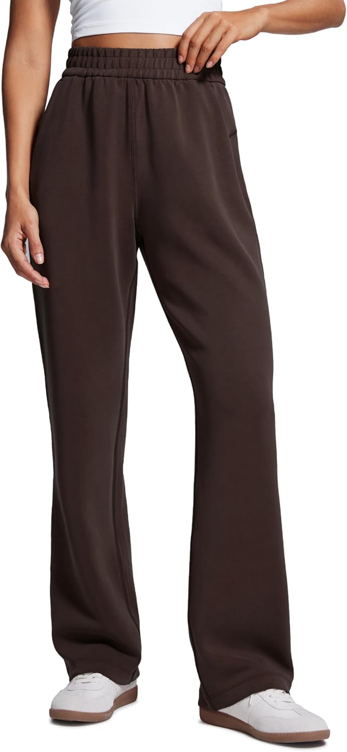 CRZ YOGA SoftAura Wide Leg Casual Sweatpants for Women