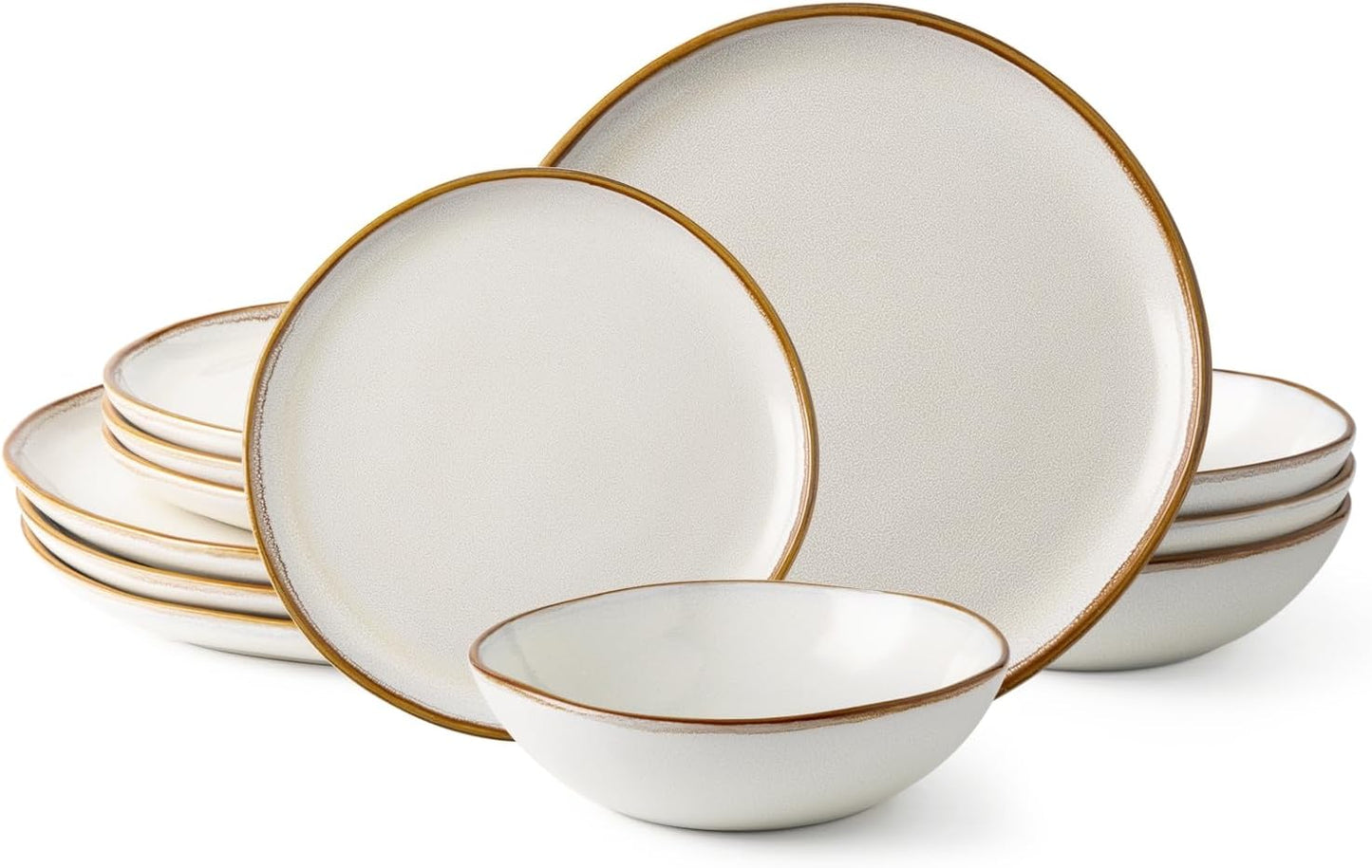 AmorArc Ceramic Dinnerware Sets for Unique Dining Experience