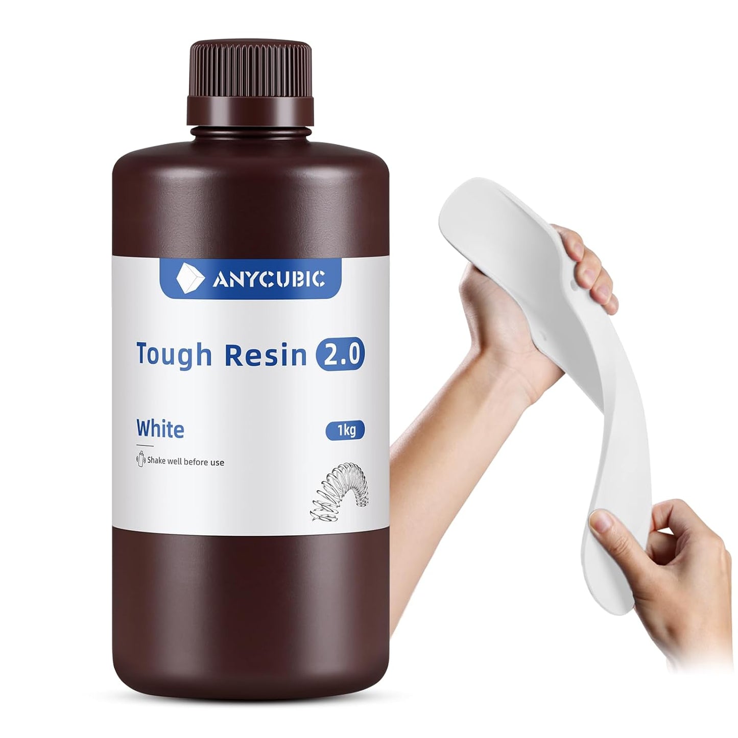 ANYCUBIC Tough Resin 2.0 for High Precision 3D Printing