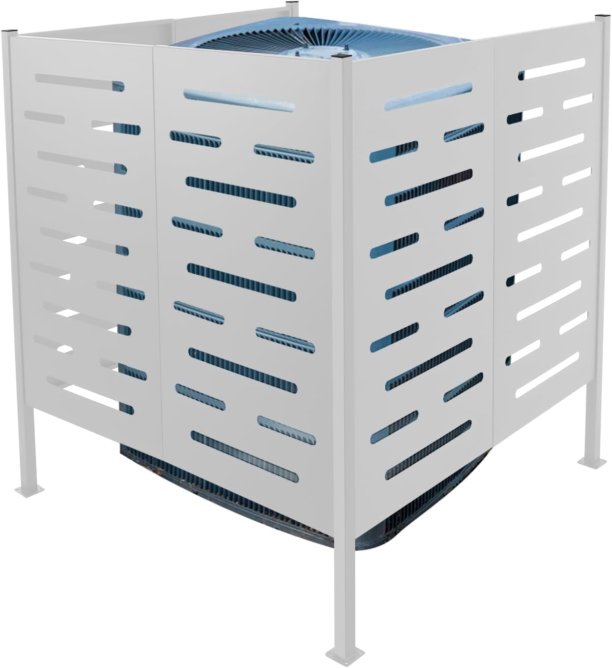 Outdoor AC Privacy Screen - Hide Air Conditioner & Enhance Outdoor Space