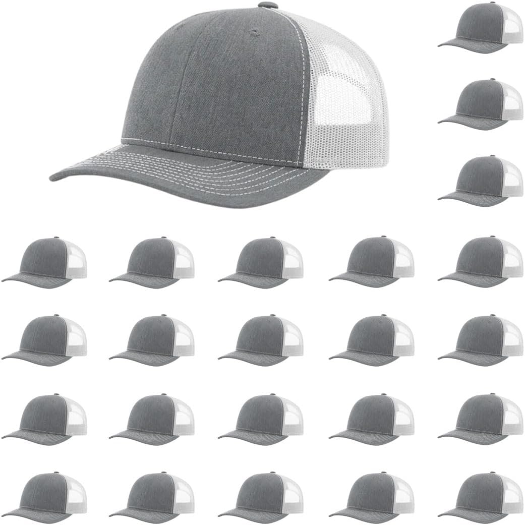 Richardson 112 Classic Six-Panel Adjustable Snapback Trucker Cap