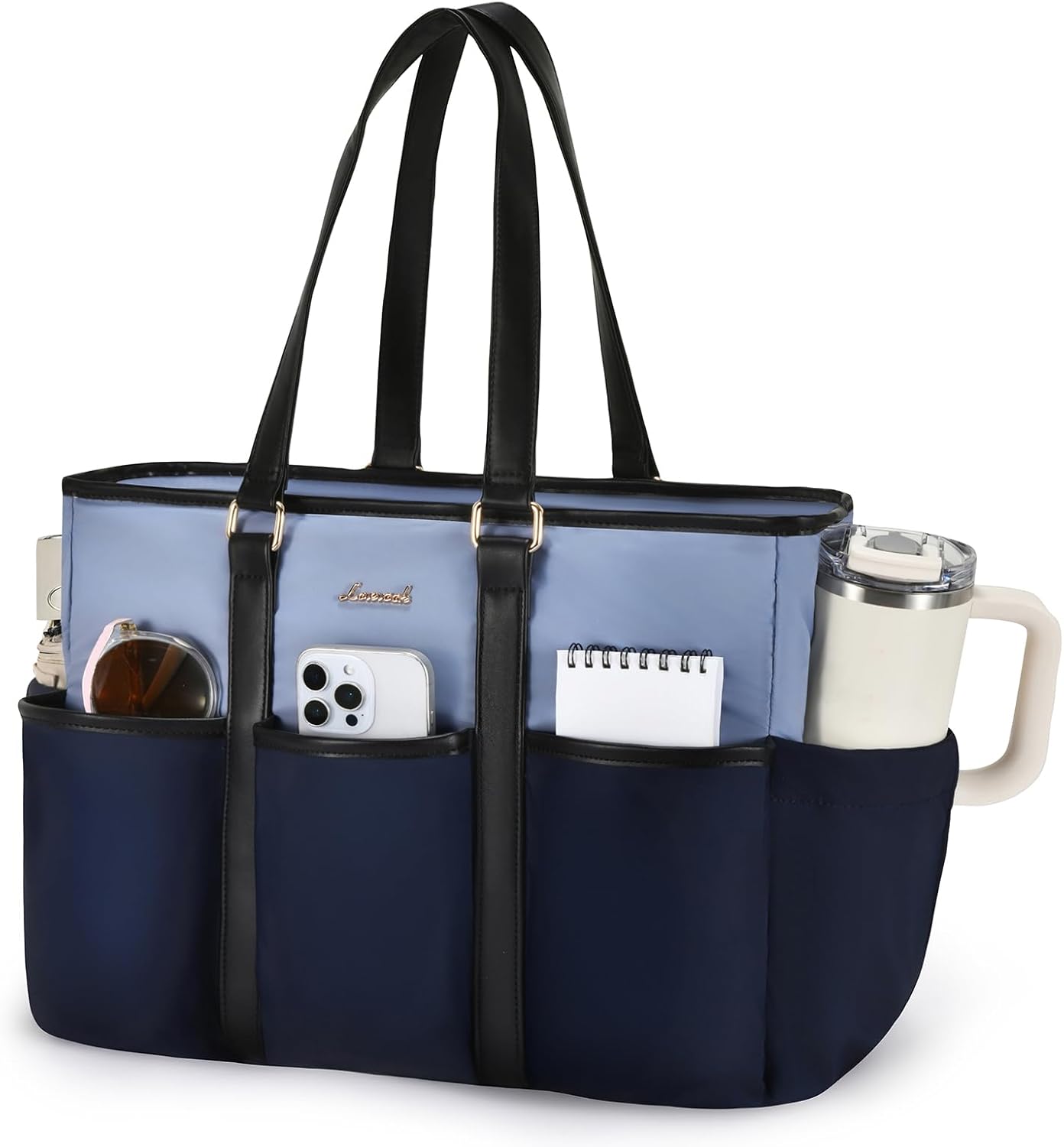 LOVEVOOK 17 Inch Laptop Tote Bag for Women - Stylish & Functional