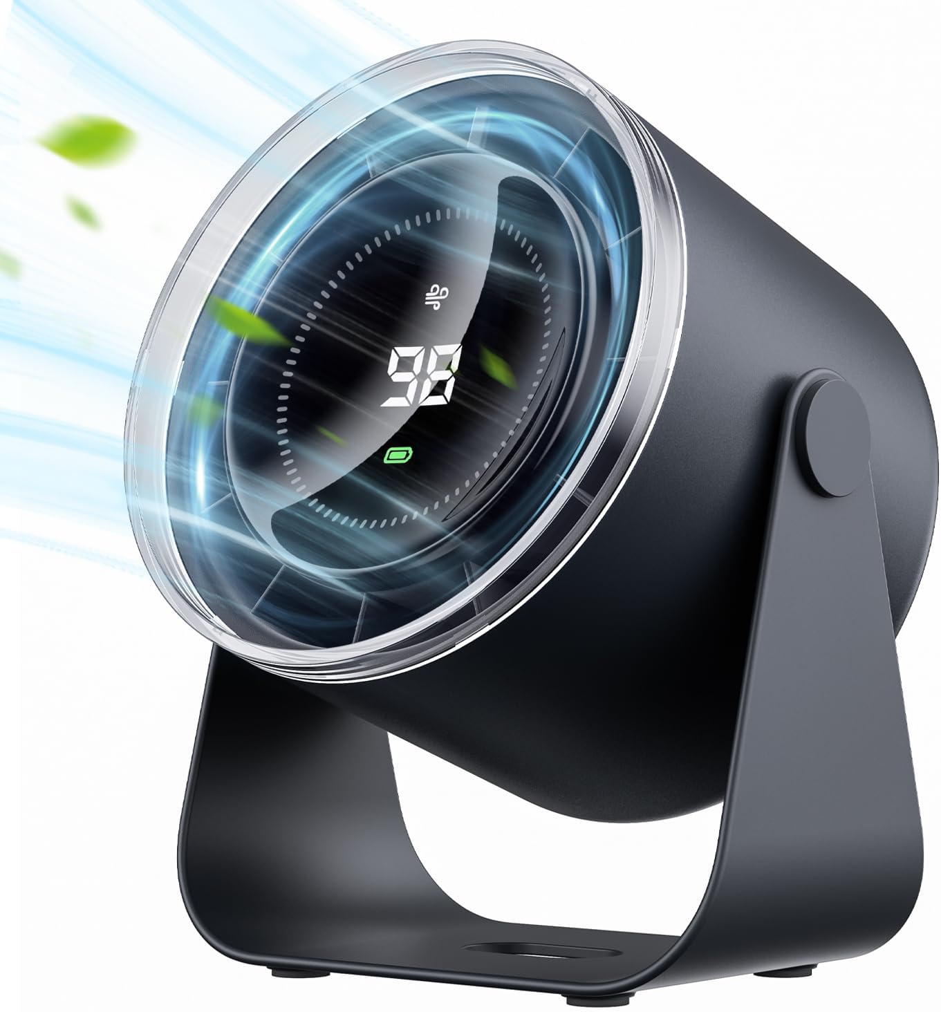 WSKEN Quiet Portable Desk Fan - 100 Speeds