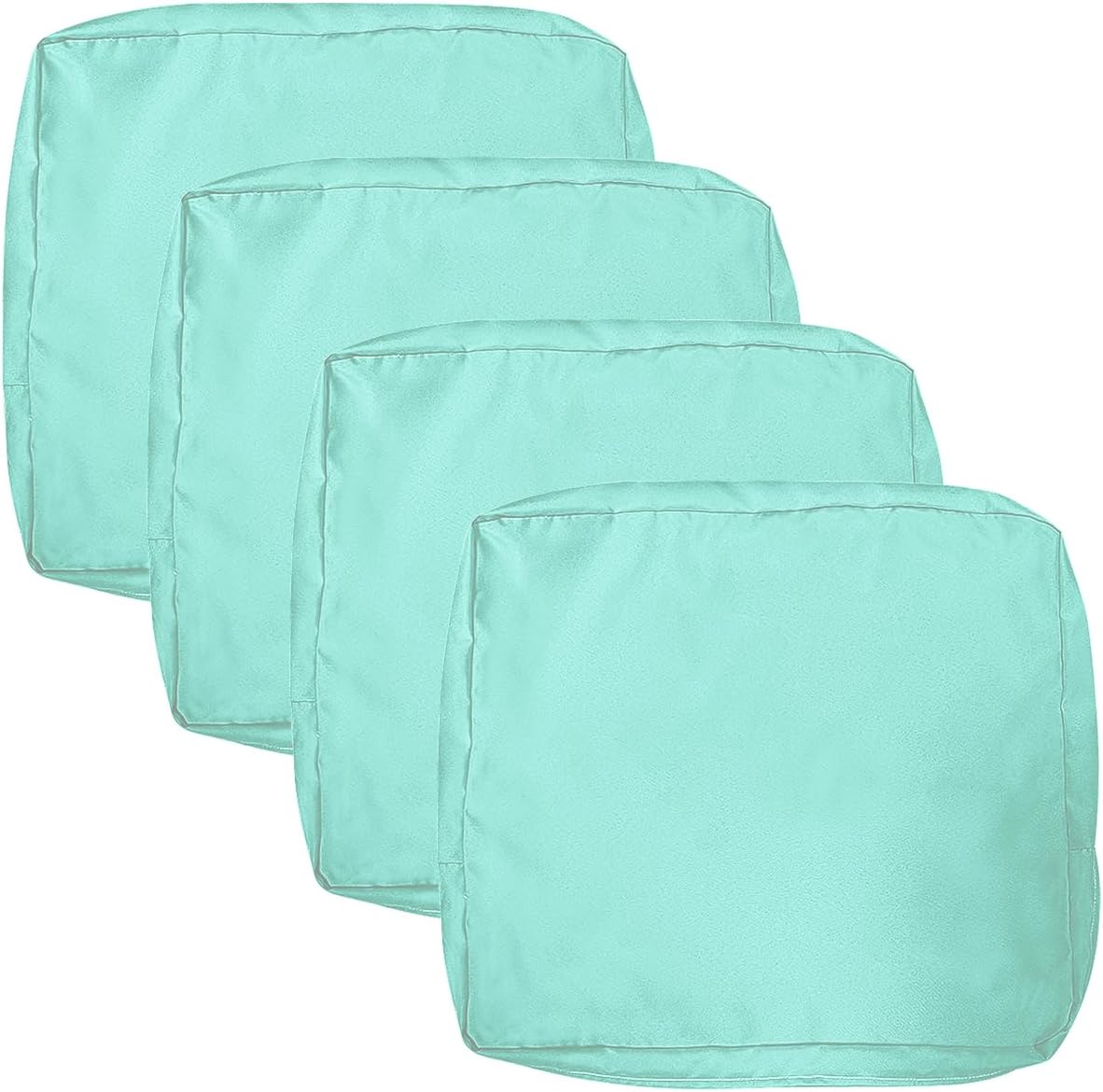 VAKADO Outdoor Patio Furniture Cushion Covers Set of 4 Waterproof