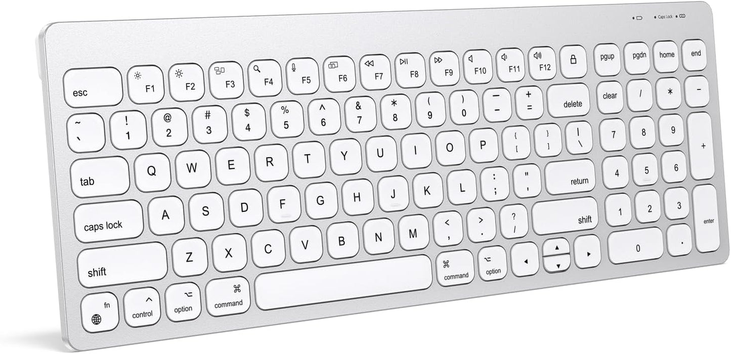 OMOTON Wireless Mac Keyboard: Numeric Keypad for Pro/Air, iMac, Mini