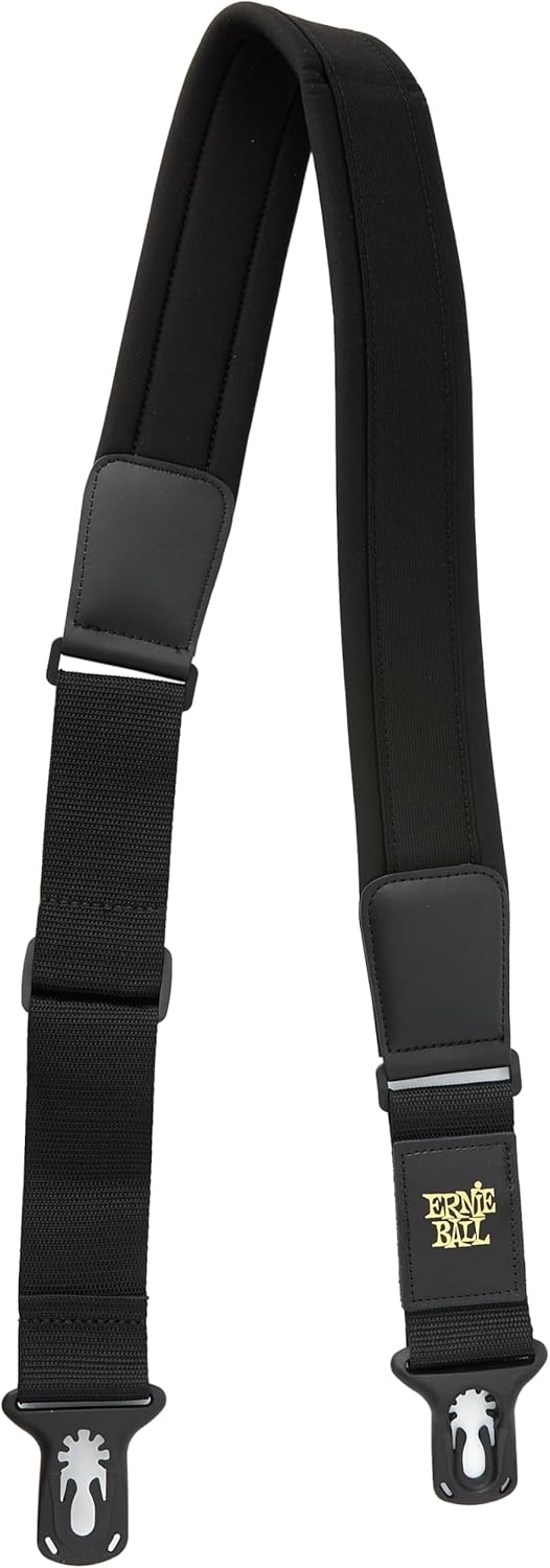 Ernie Ball Neoprene Polylock Comfort Guitar Strap for Musicians