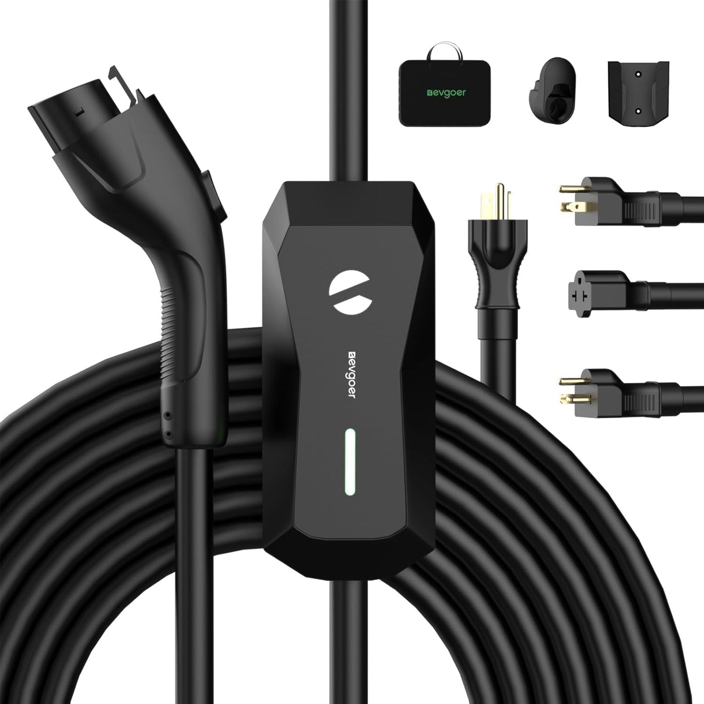 Level 1 EV Charger 16A 110V 240V Portable Charging Station