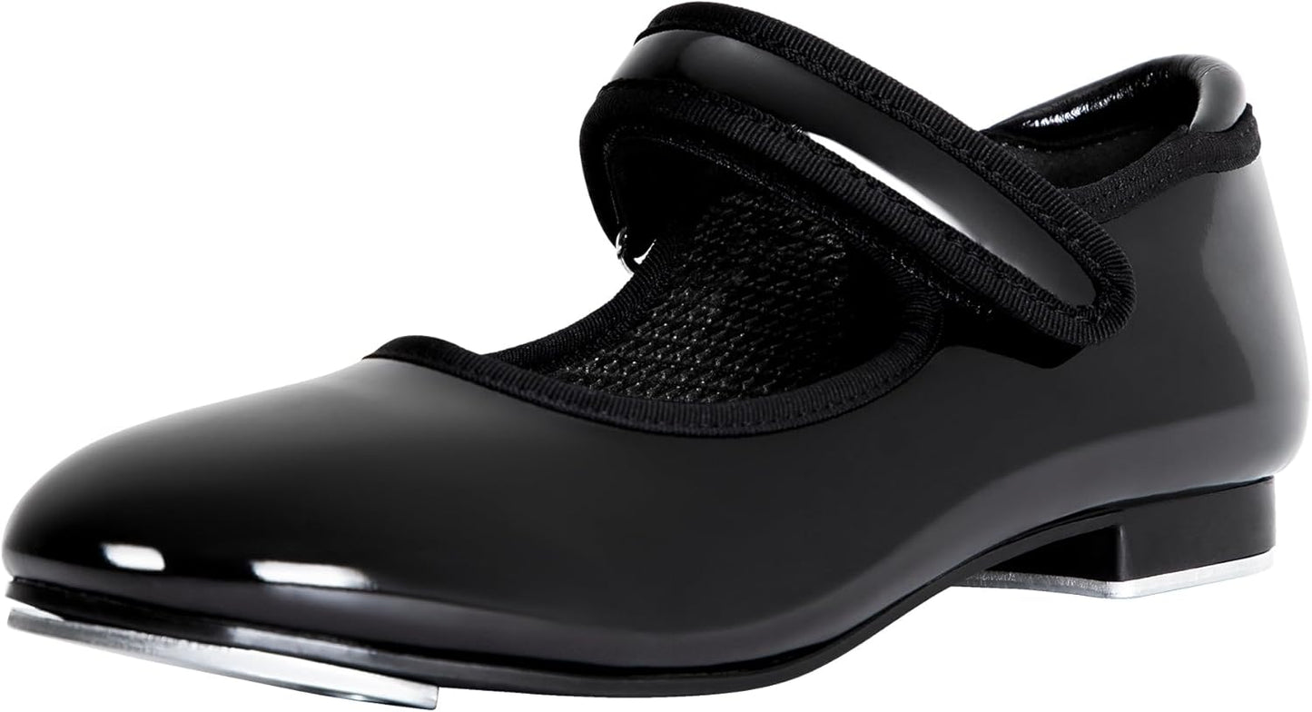 Linodes Economy Unisex-Child Easy Strap Tap Shoe for Kids