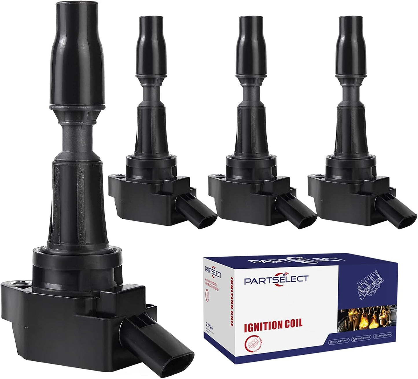 4PCS Ignition Coil Pack Replacement for Hyundai and Kia Models