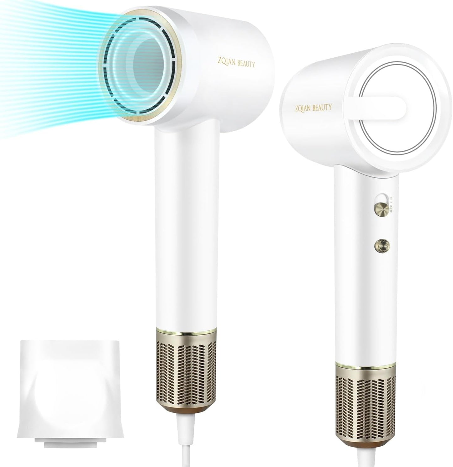Fast Drying Ionic Hair Dryer - ZQIAN BEAUTY