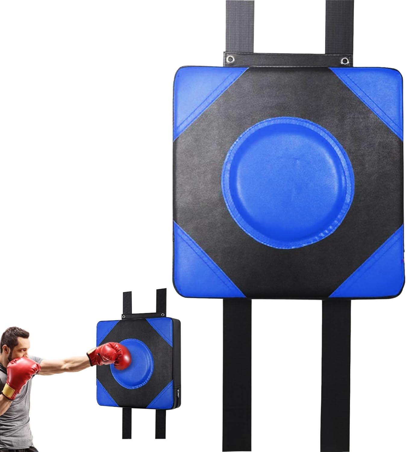 Silent Wall Mount Punching Pad - Adjustable Height - Gym & Office