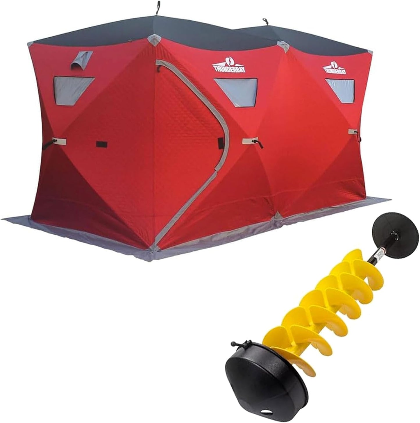 THUNDERBAY Ice Fishing Shelter - 68-112 Sq Ft Fishable Area