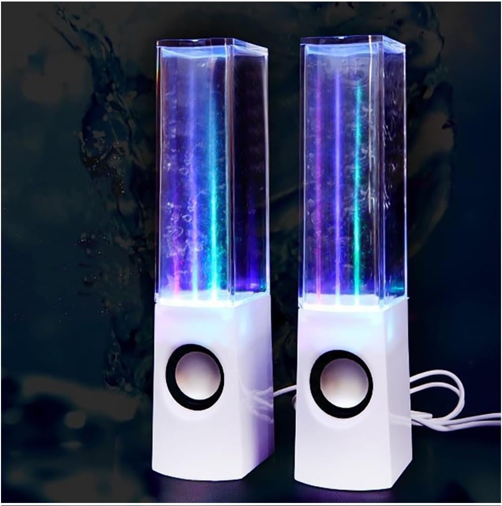 LED Water Speaker: Sound & Light Show
