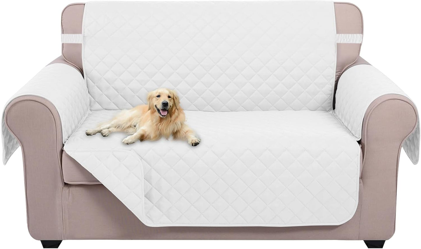 U-NICE HOME Loveseat Sofa Cover for Dogs - Water Resistant Protector