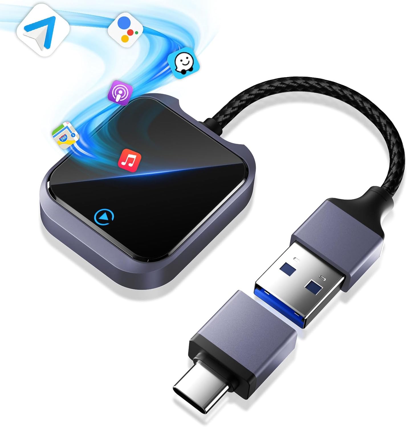 Wireless Android Auto Adapter for Cars Since 2016 - Oasplus