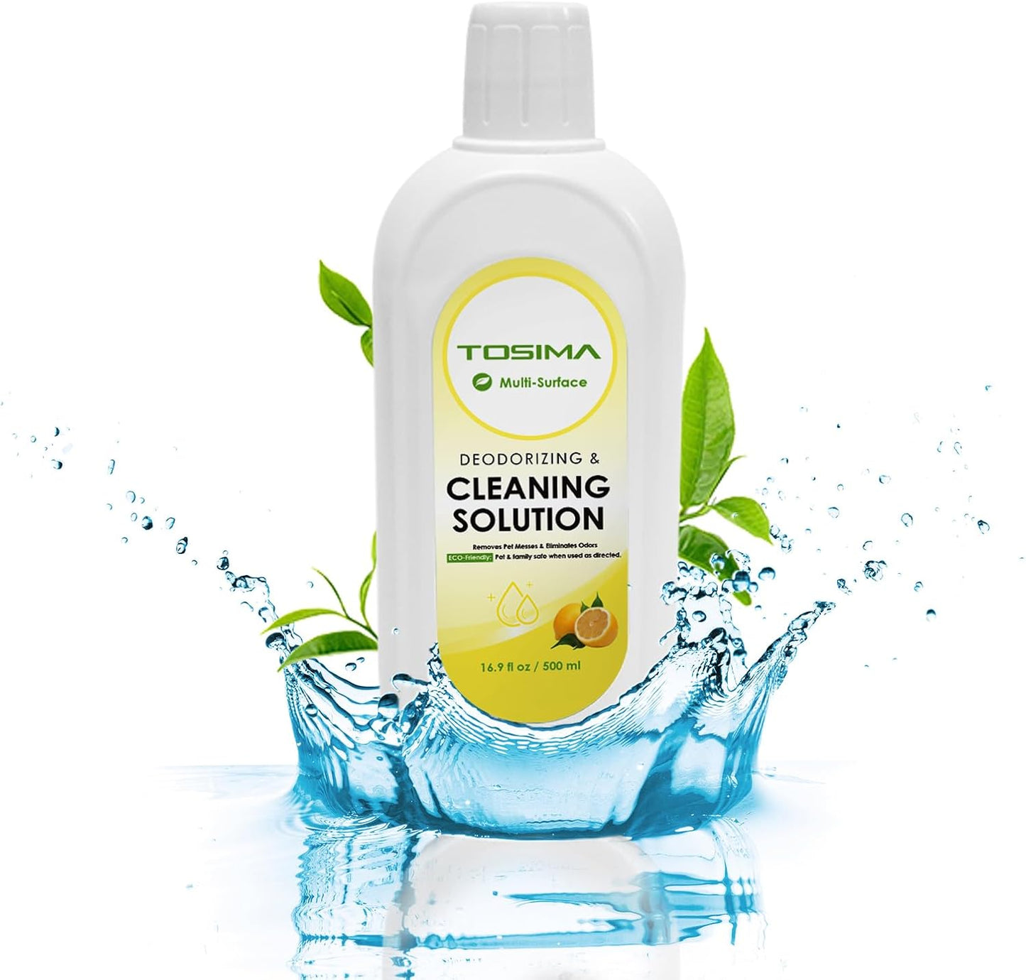 Tosima 16.9oz Lemon Floor Cleaner for Robot Vacuums