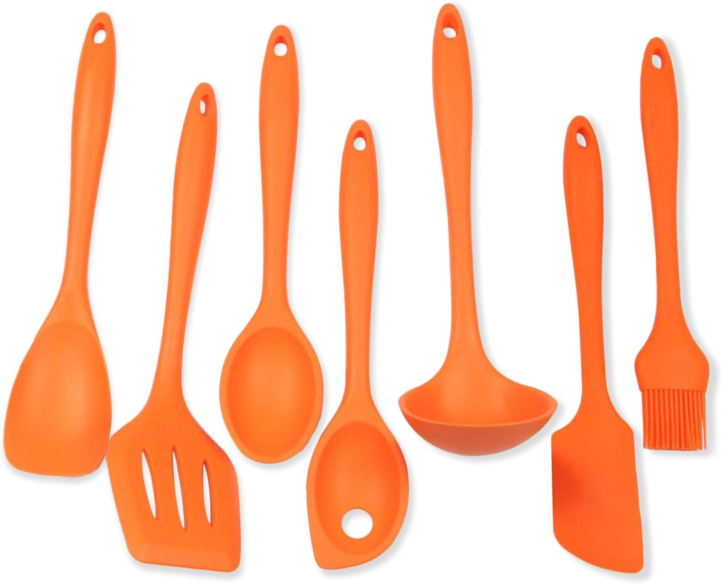 Chef Craft 7 Piece Silicone Kitchen Tool Set for Every Cook