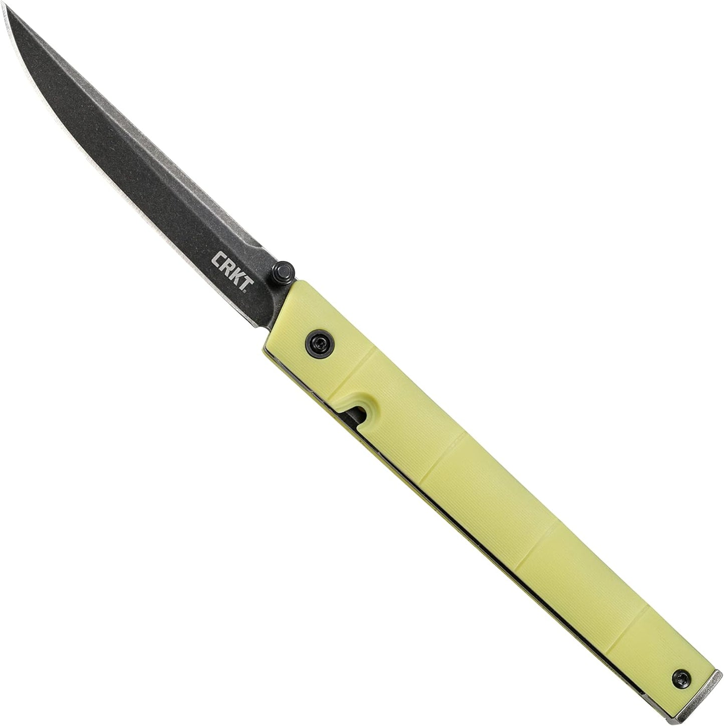 CRKT CEO Bamboo EDC Folding Pocket Knife for Everyday Carry
