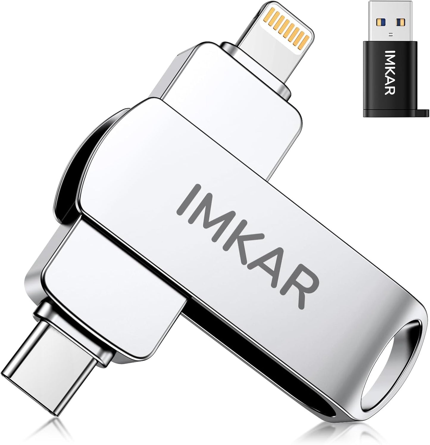 MFi Certified 512GB Flash Drive for iPhone and iPad Storage