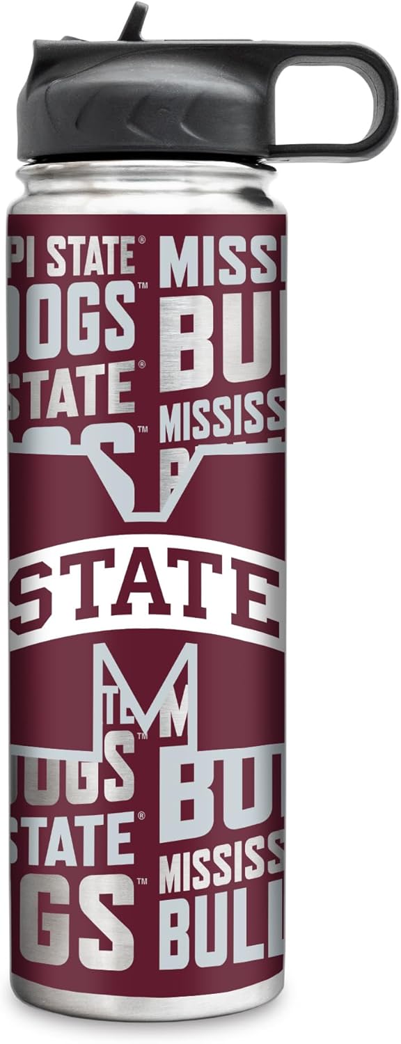 NCAA 22oz Stainless Steel Tumbler with Lid for All Beverages