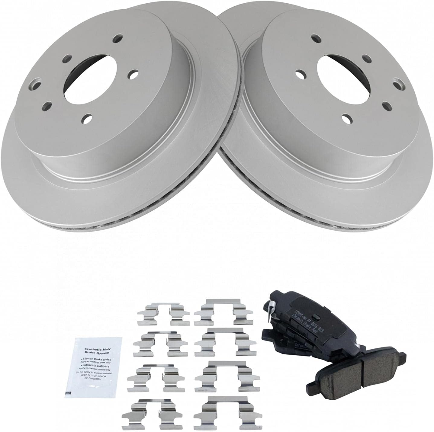 TRQ Rear Ceramic Disc Brake Pads & G-Coated Rotors Kit Review