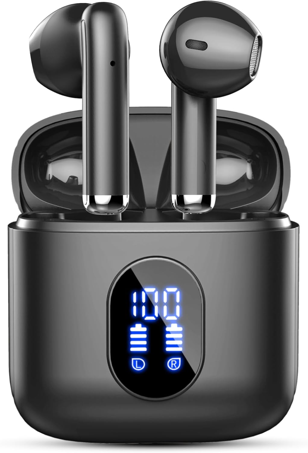 Rinsmola Bluetooth Earbuds: Hi-Fi Stereo Sound, 4 Mic ENC, 30H Playtime