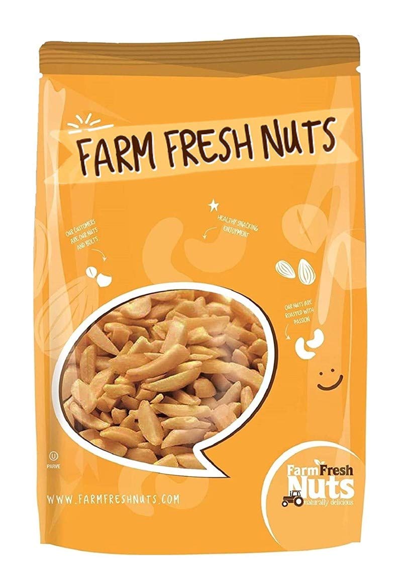 Dry Roasted Unsalted Slivered Almonds - Perfect for Snacking
