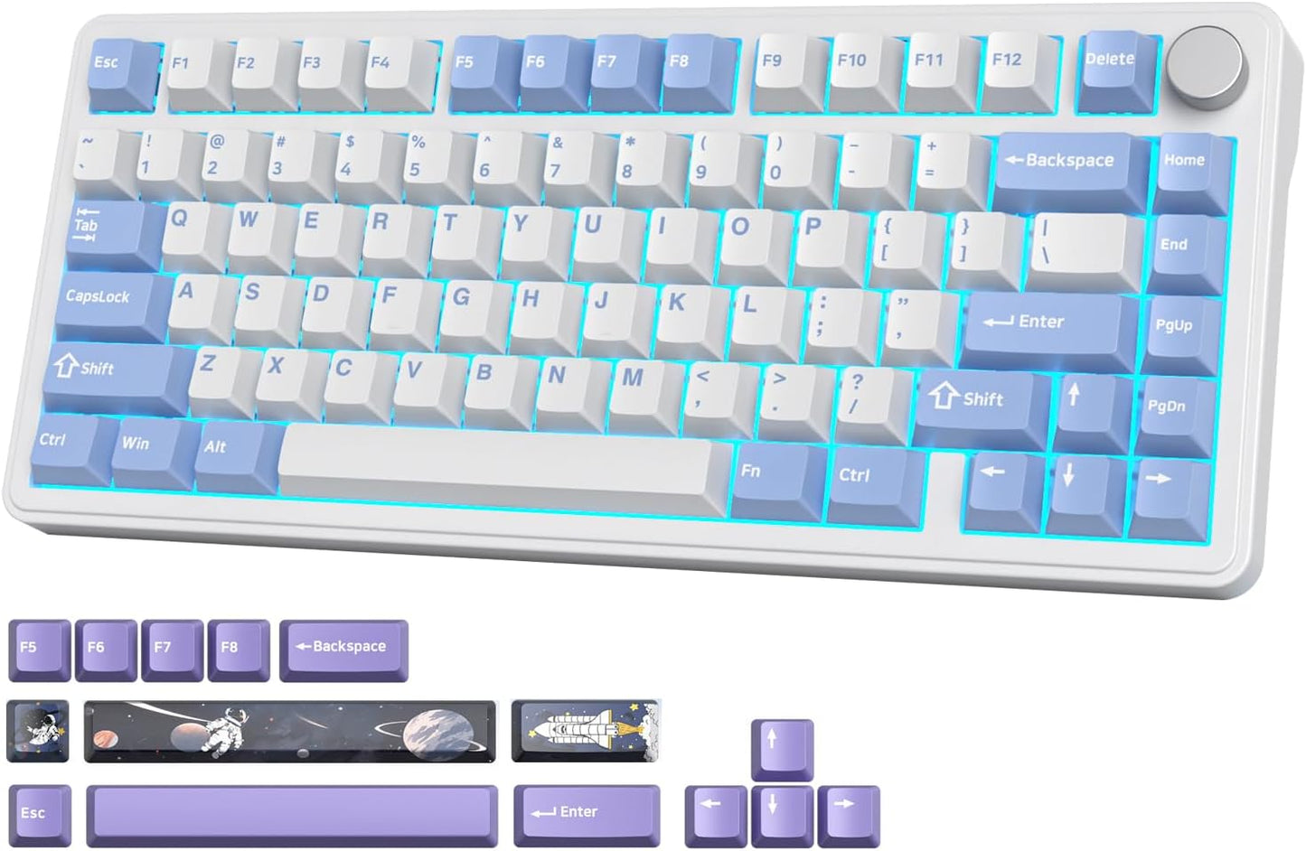 Fogruaden M75 Wireless Creamy Mechanical Gaming Keyboard Review