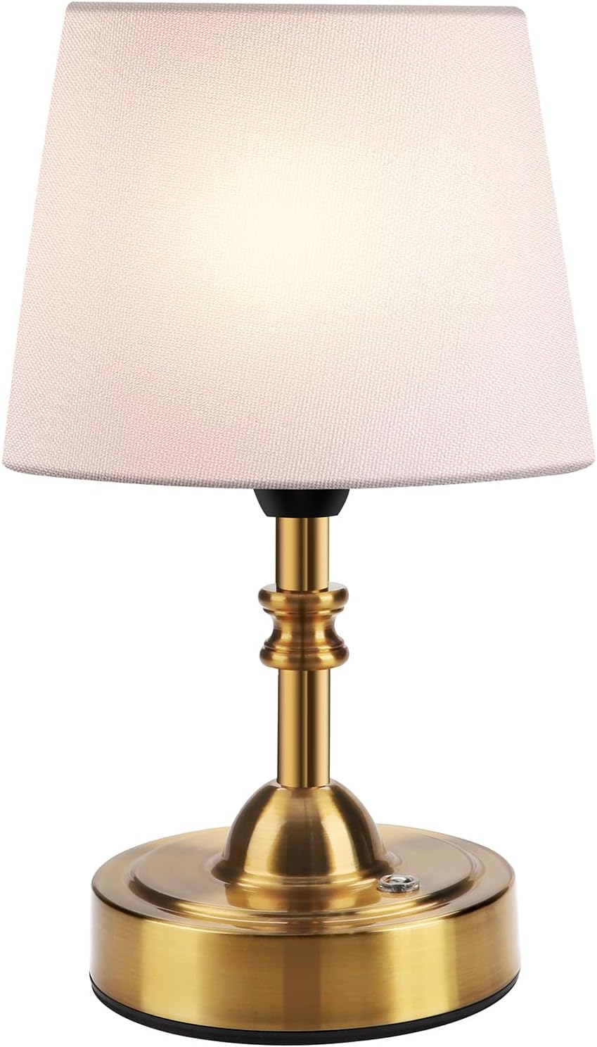 Small Cordless Table Lamp for Bedroom with 3-Level Dimming