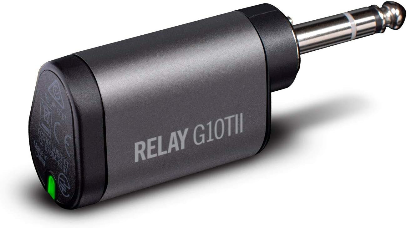 Relay G10TII Wireless System for Guitar with Easy Setup