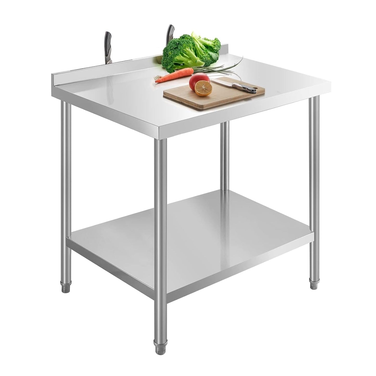 30x24 NSF Stainless Steel Prep Table for Commercial Kitchens