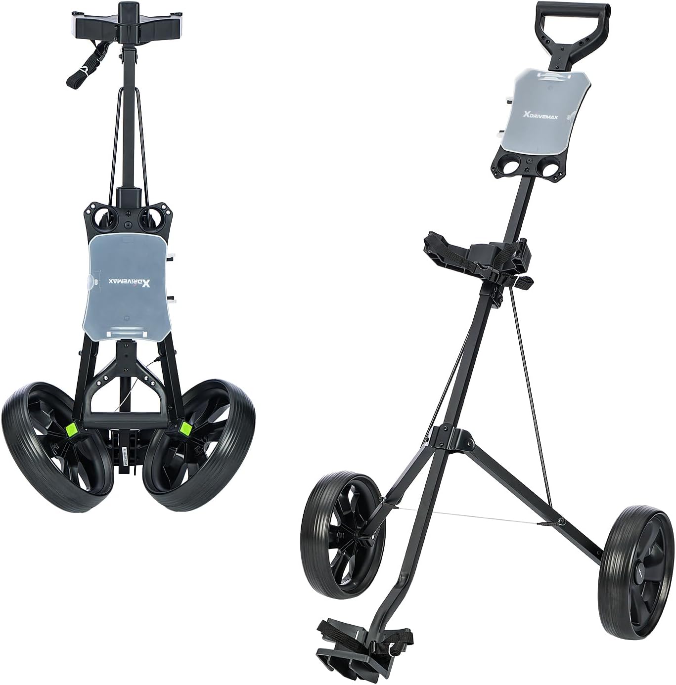 Lightweight Foldable Golf Push Cart - XDriveMax