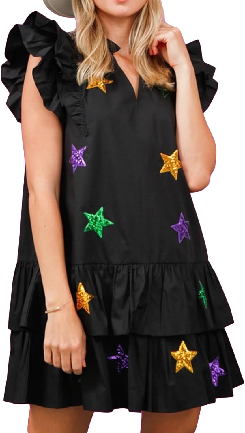 Sequin Sparkle Cocktail Dress - YOENAESGI