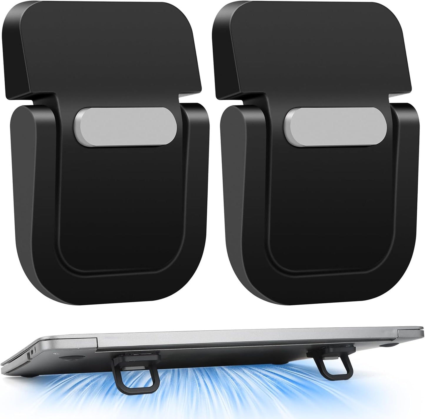 Portable Laptop Stand - Invisible Riser for Cooling