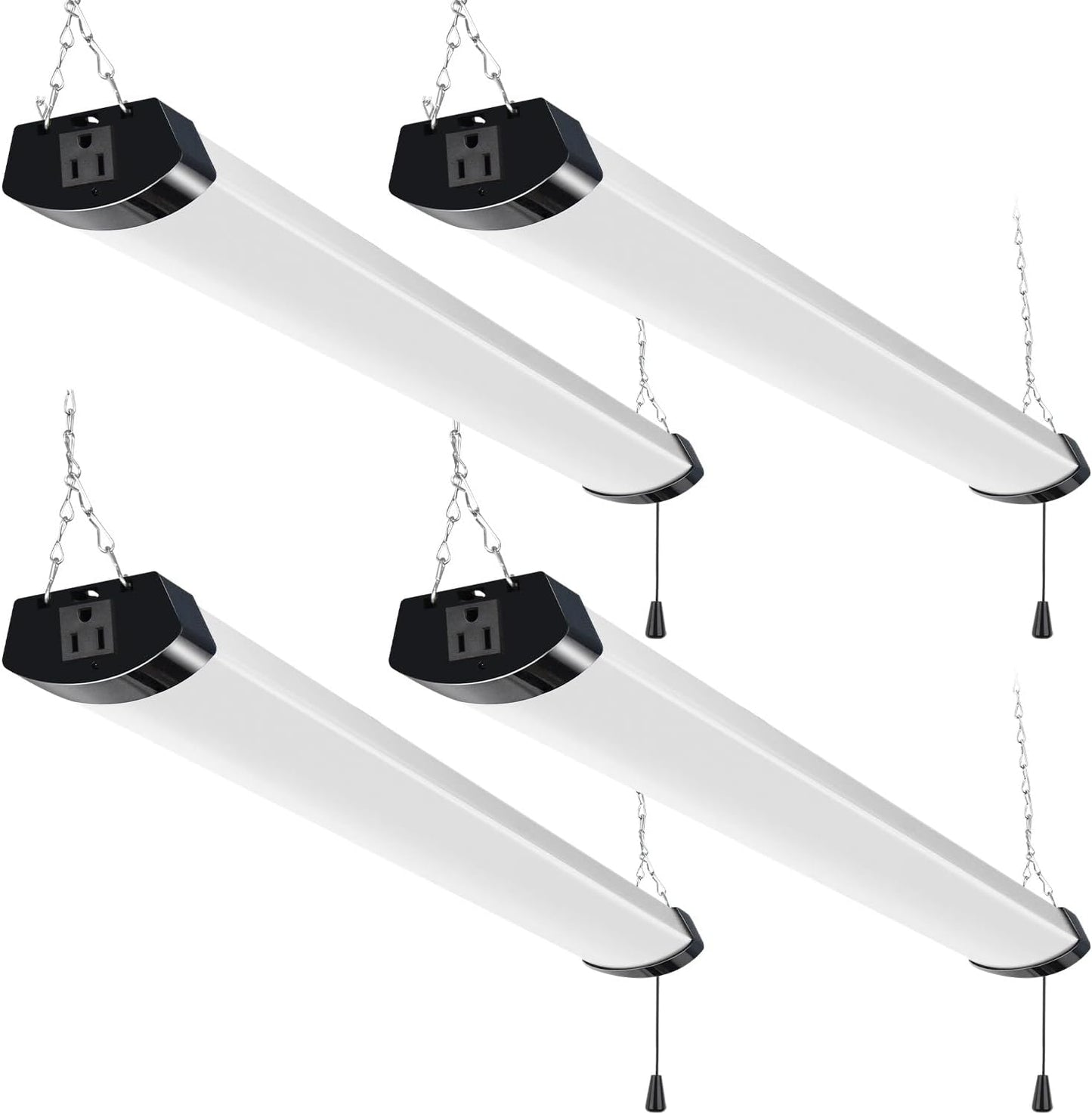 Hykolity 4FT LED Shop Light Linkable for Garages and Workshops