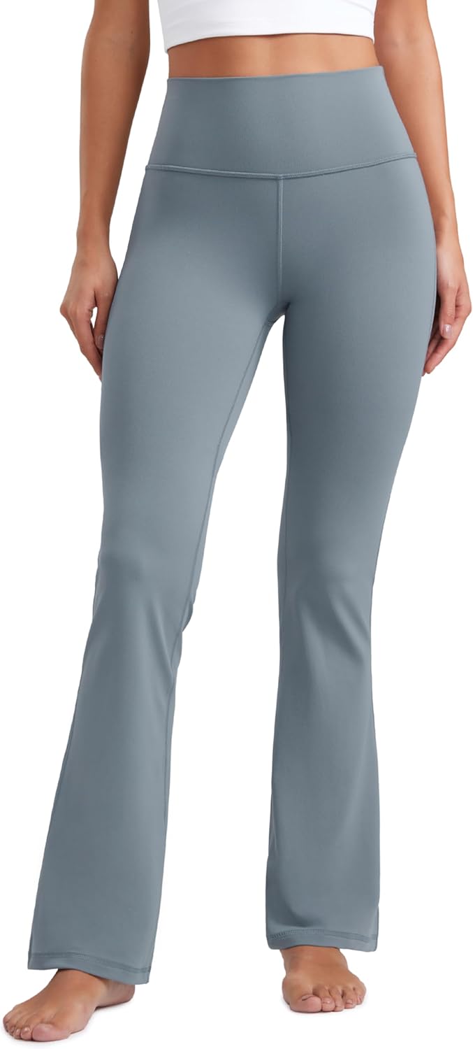 CRZ YOGA Womens Butterluxe High Waist Flare Pants for Comfort
