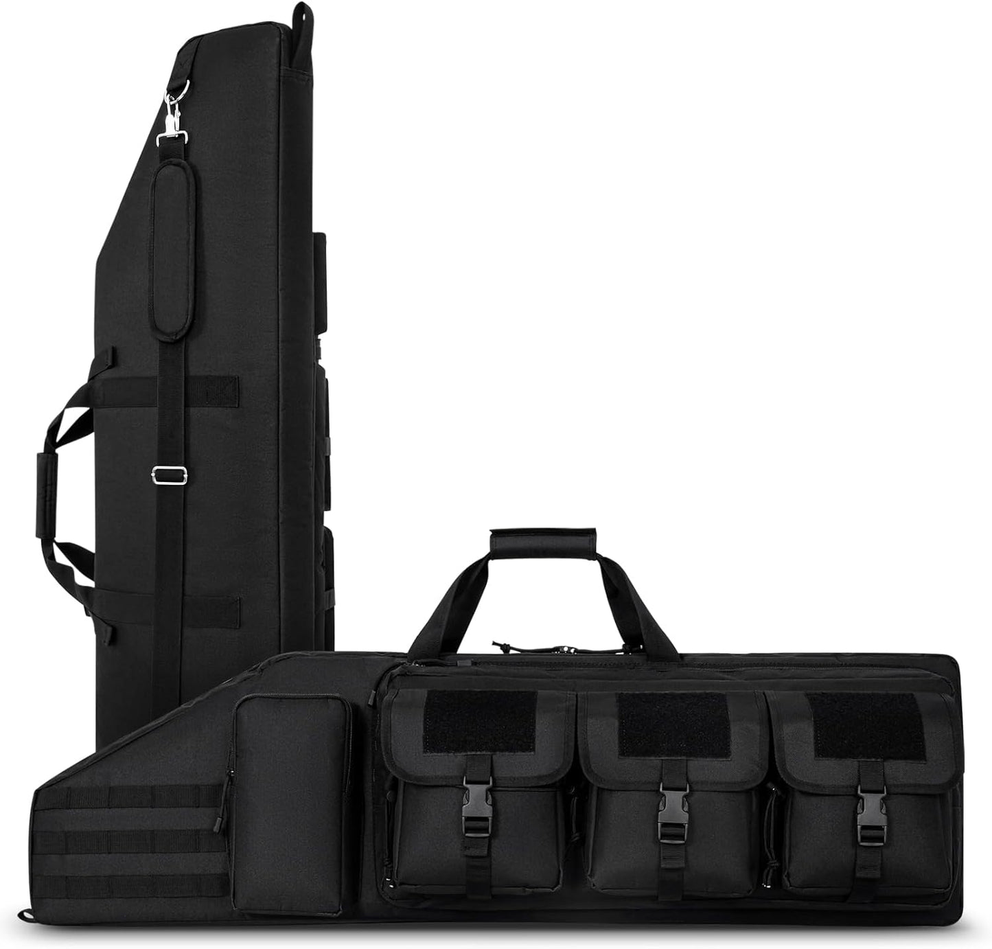 DULCE DOM Double Rifle Case for Tactical Backpack & Hunting
