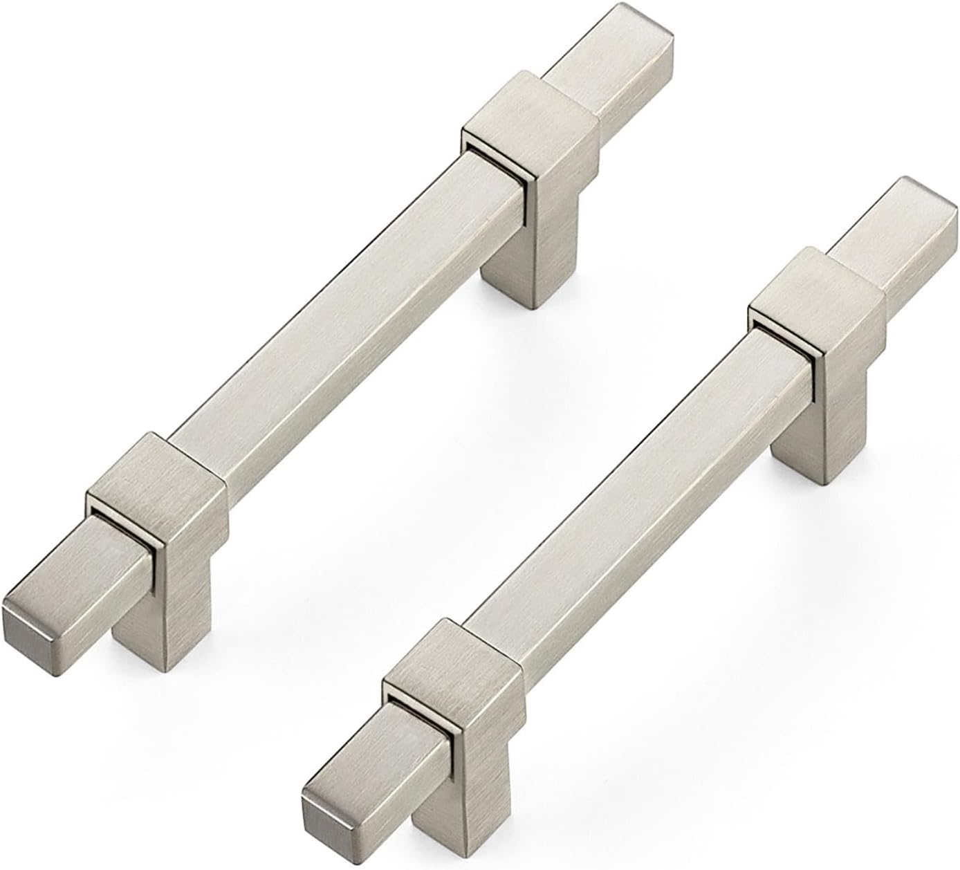 20 Pack Brushed Nickel Cabinet Handles for Modern Home Decor