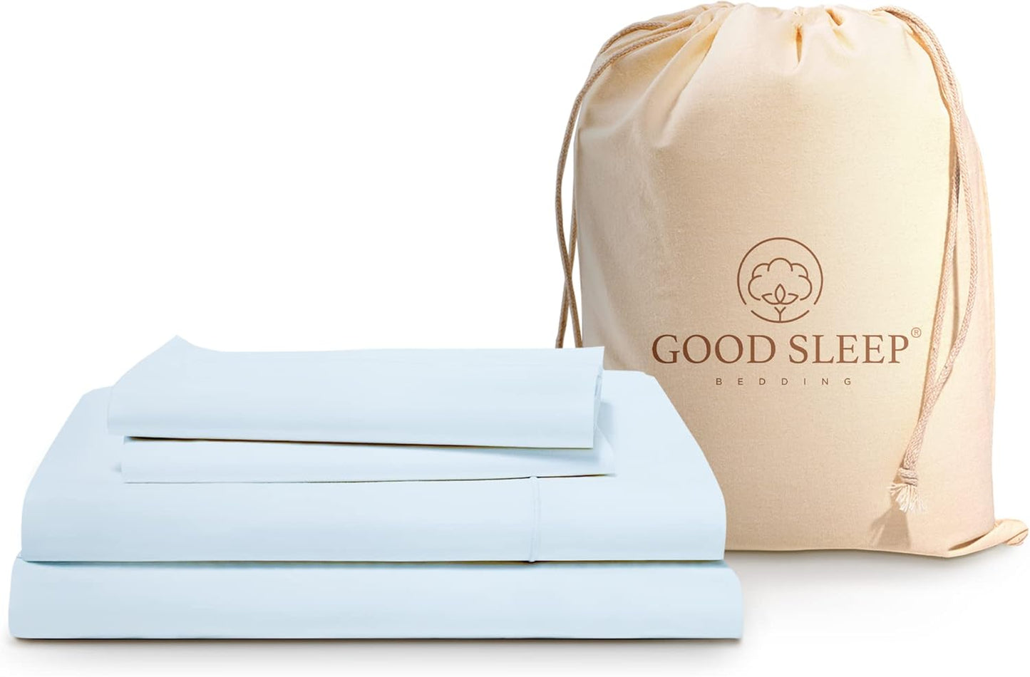 Luxurious 100% Egyptian Cotton Full Size Bed Sheets Set