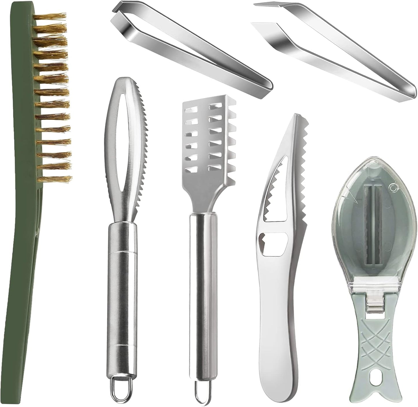 Openfly Stainless Steel Fish Scaler - Easy Fish Cleaning