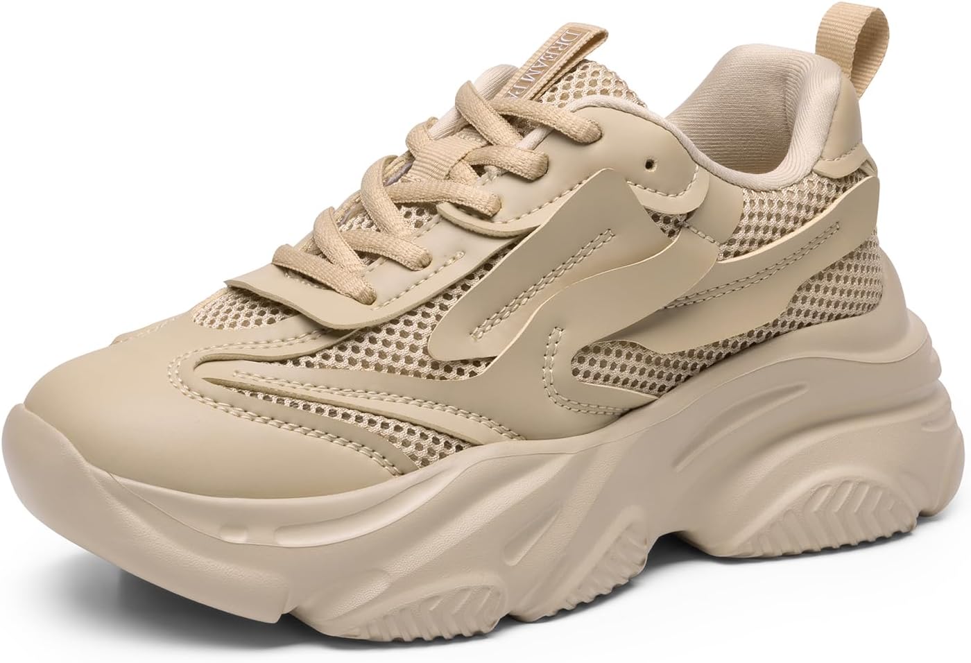 DREAM PAIRS Women's Platform Chunky Fashion Sneakers for Comfort