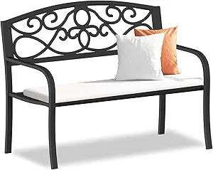 Sturdy Weatherproof Outdoor Bench for Garden and Patio Use