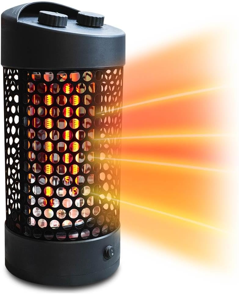 Stay Cozy Anywhere with 1200W Infrared Heater by Gorilla Gadgets