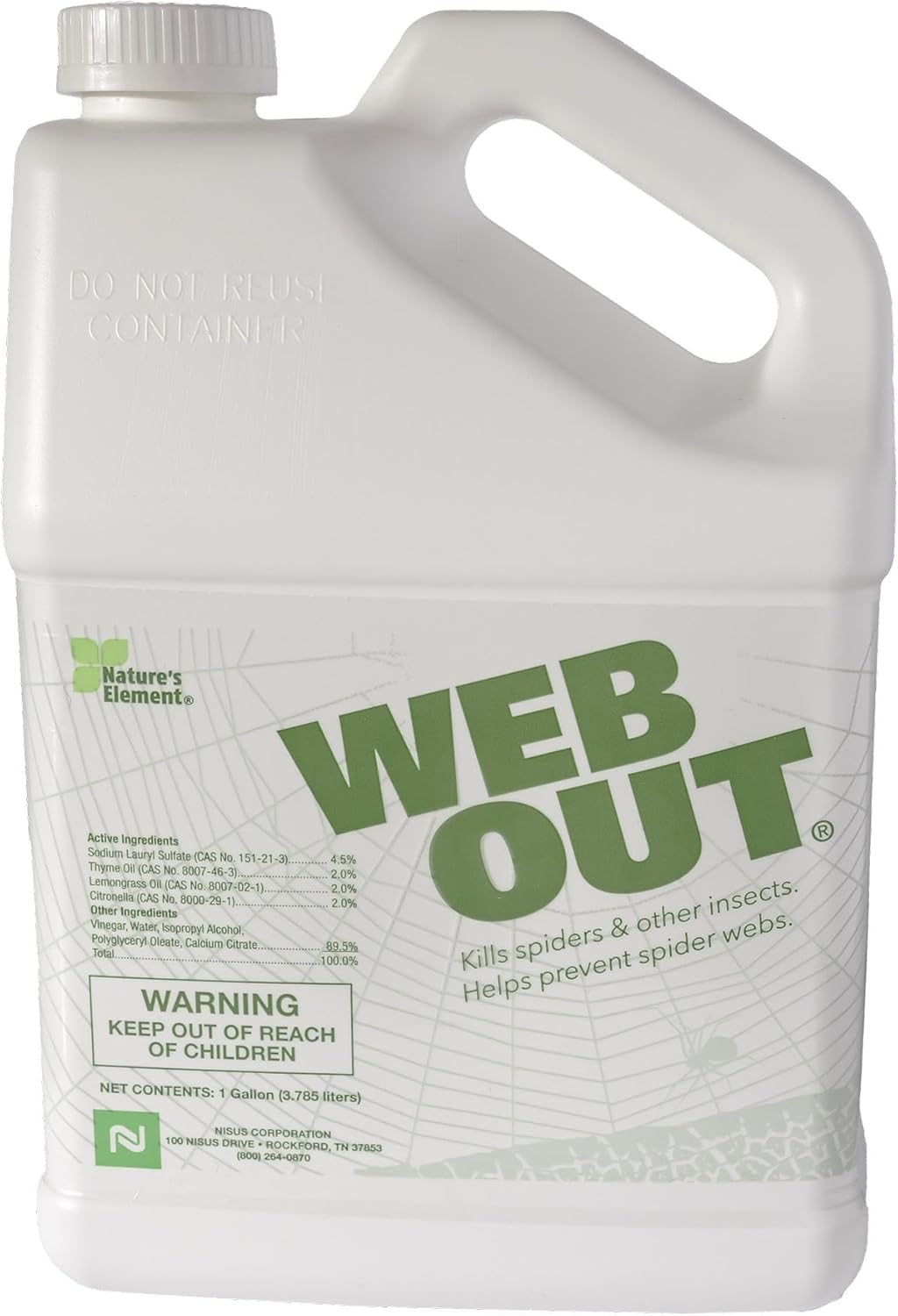 Nisus Web Out Cobweb Eliminator for Spiders and Insects