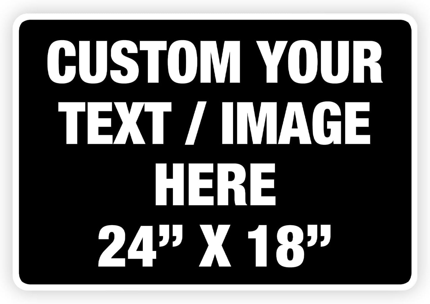 Custom Metal Signs Outdoor for Business and Home Use
